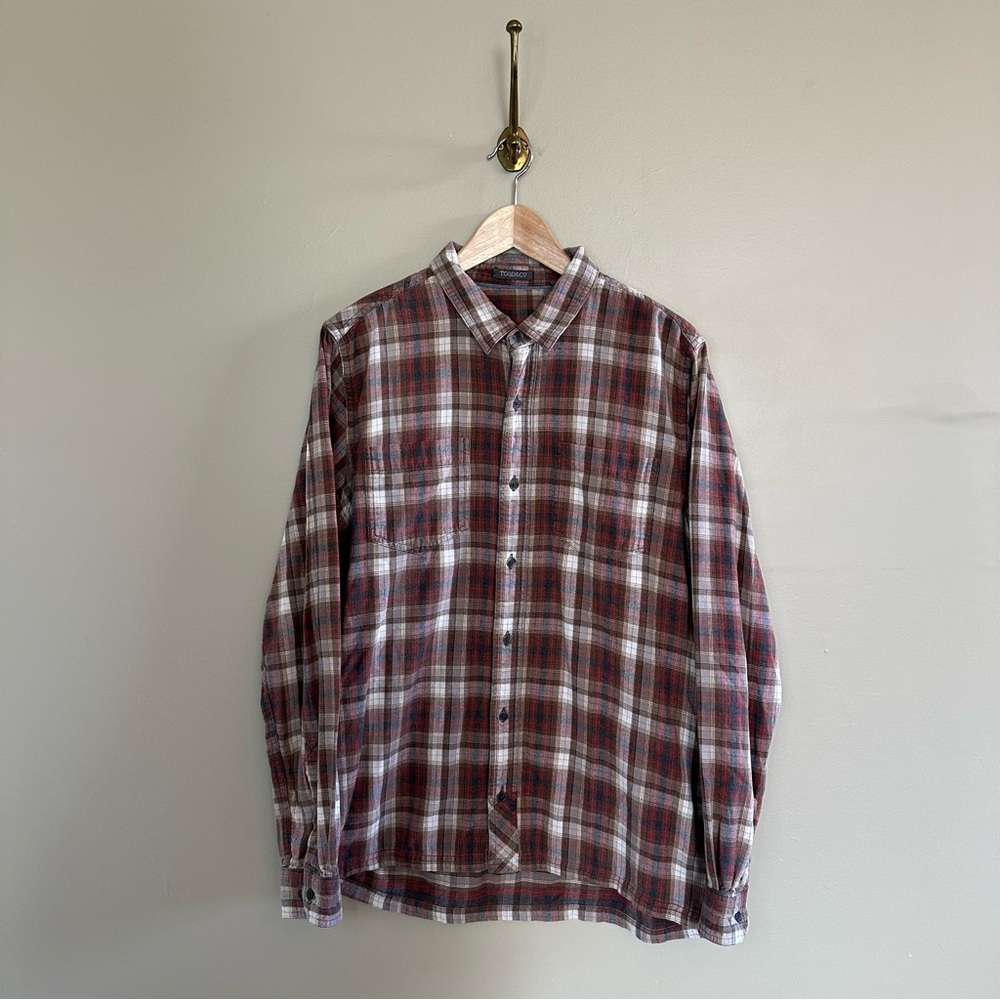 Toad&Co Super Soft Flannel button down- M